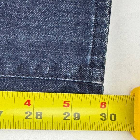 7 for all Mankind Women's Josefina Slim Mid-Rise Dark Wash - Picture 9 of 12